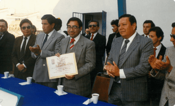 Primera pieda del edificio Kukukcán